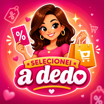 Bonequinha do perfil Selecionei a Dedo